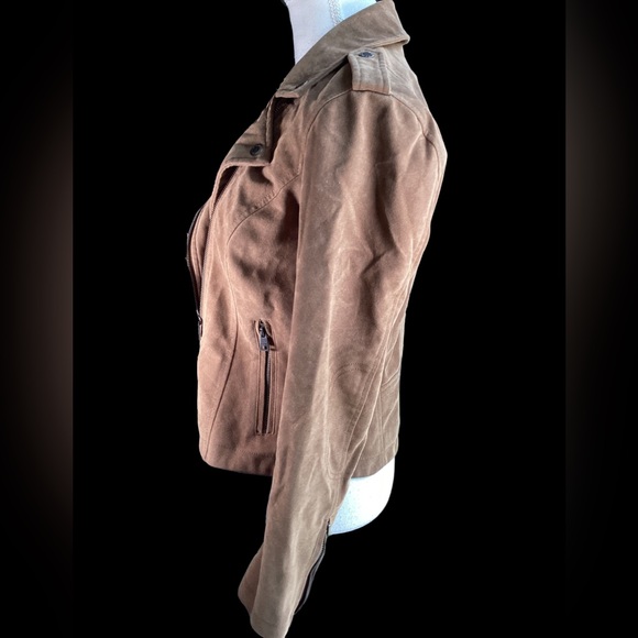 Levi’s Suede-look Moto Jacket. H1 - Picture 12 of 16